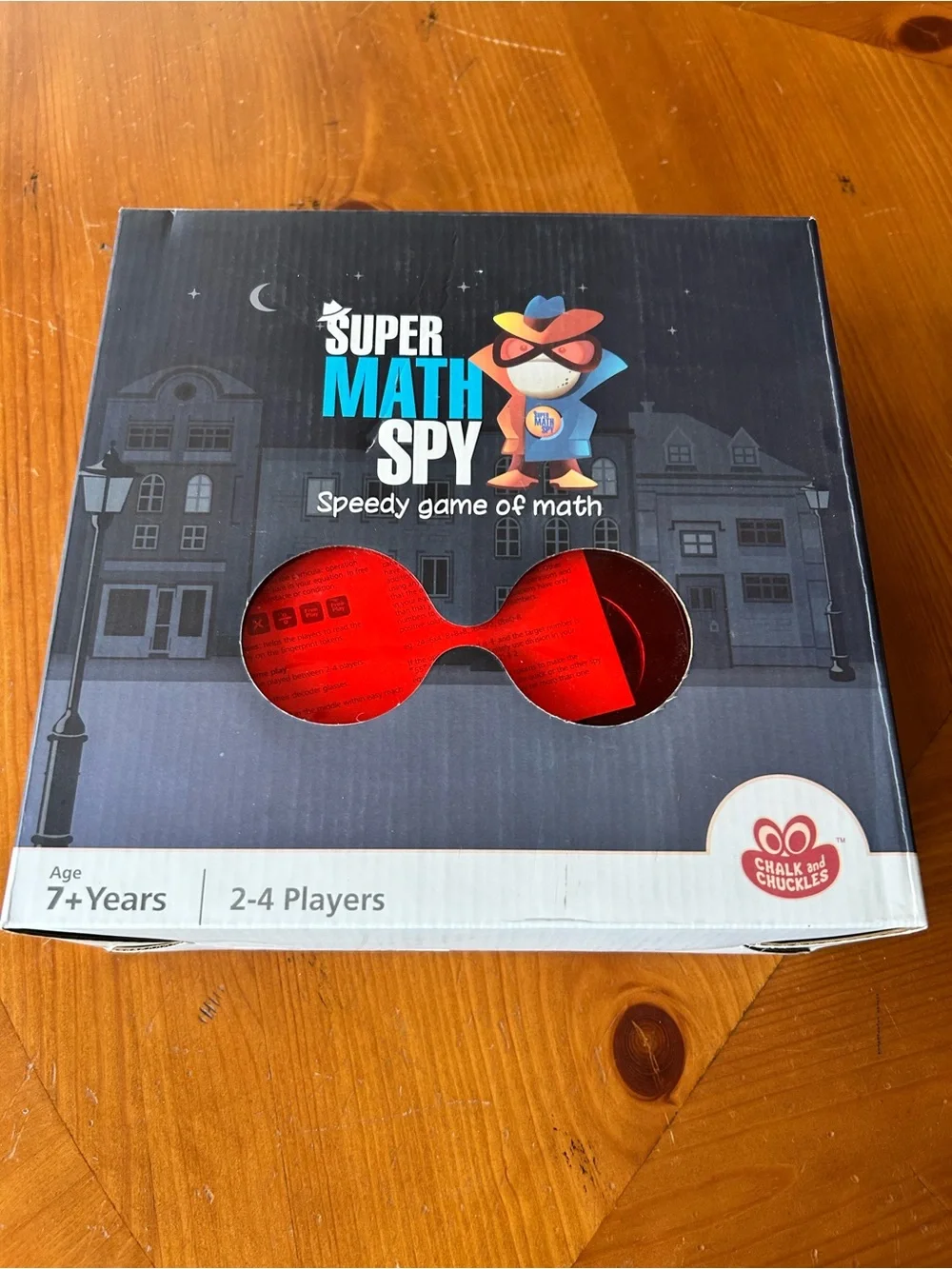 Super Math Spy Board Game